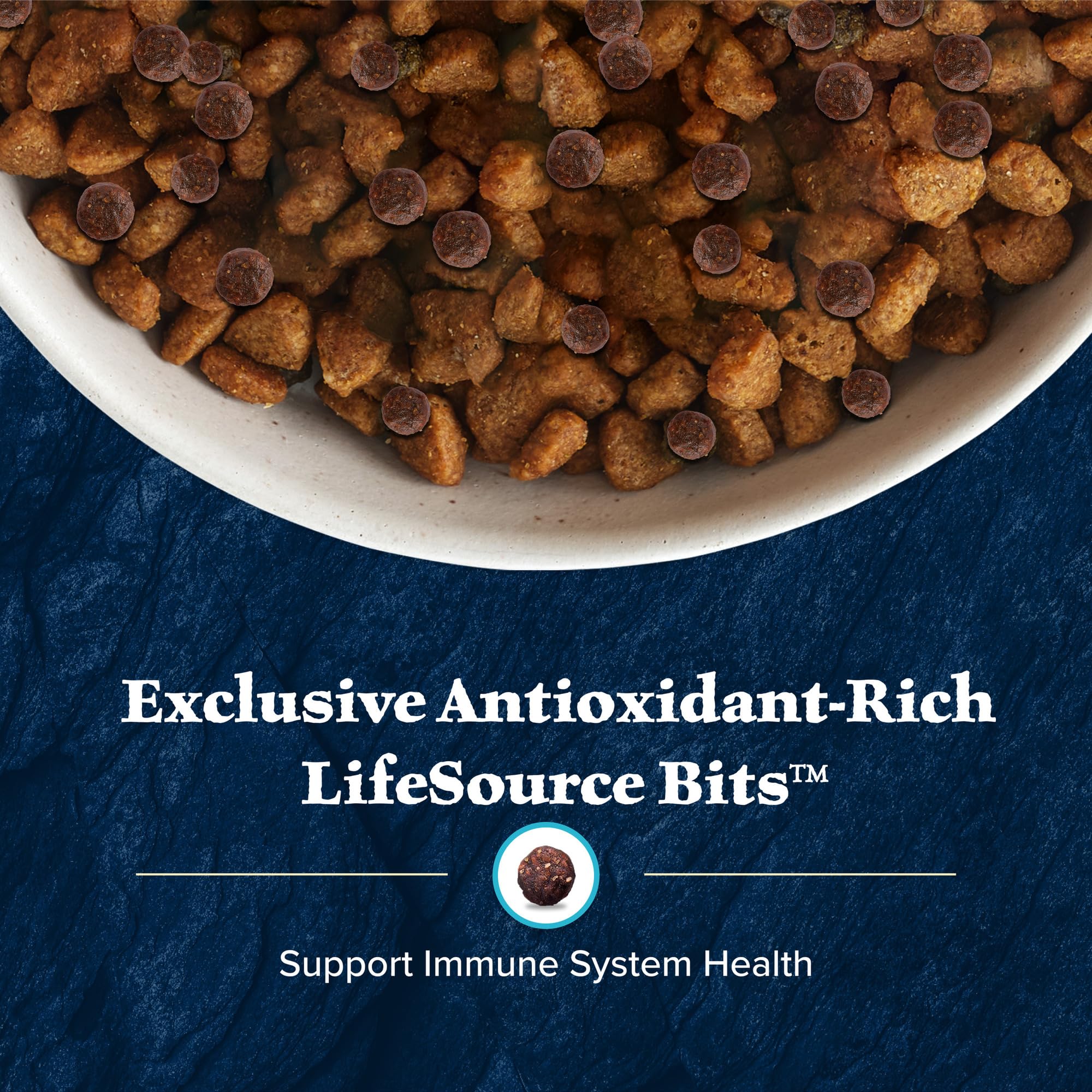 Blue Buffalo Wilderness Enhanced Packaging highlights ingredients and benefits for quick recognition.