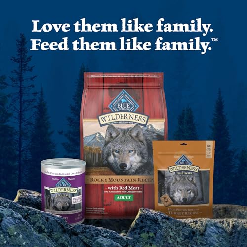 Blue Buffalo Wilderness Trail Treats no artificial preservatives image conveys clean ingredient promise