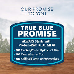 Blue Buffalo Wilderness turkey pate can; grain-free nutrition for sensitive tummies
