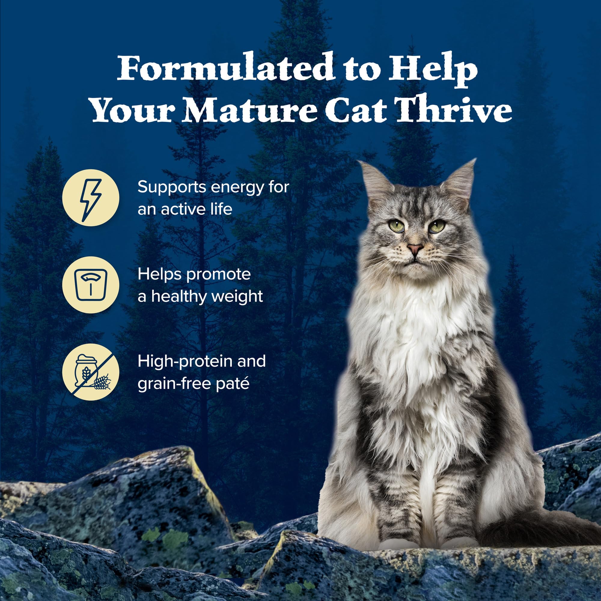 Blue Buffalo Wilderness no by-products feature emphasizes wholesome ingredients without poultry by-product meals