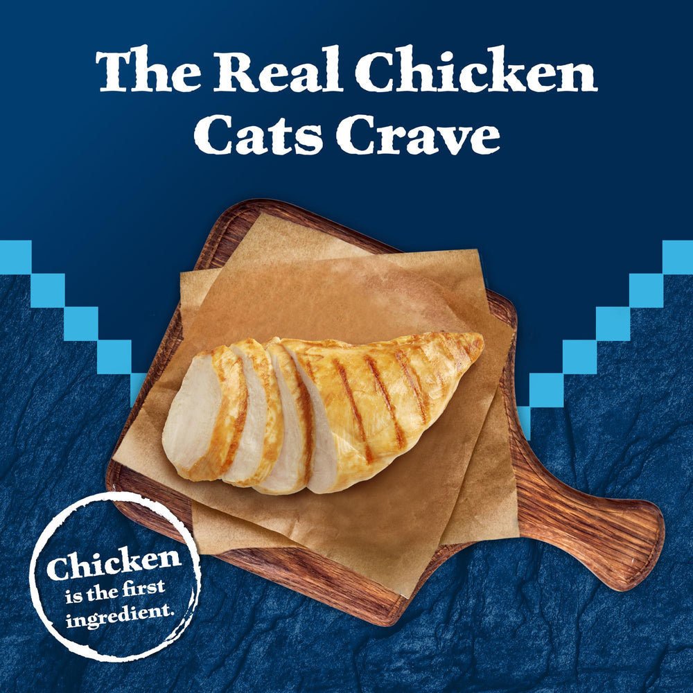 Blue Buffalo Wilderness paté texture close-up suggests smooth, palatable meal for adult cats