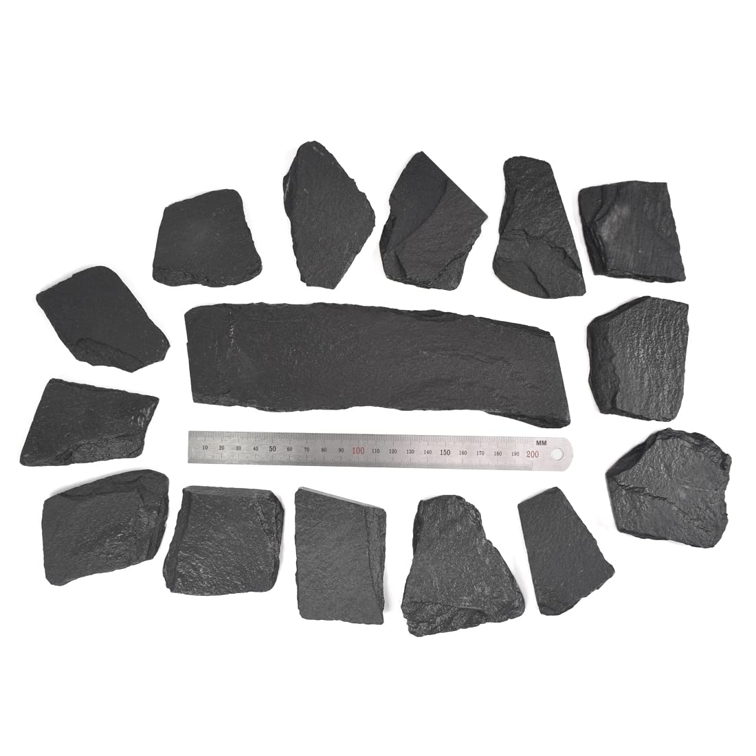 BLUE HANDCART slate for aquarium setup supports natural hiding spots and stable decor.