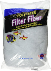 Blue Ribbon polyester floss bag filter media for reliable filtration in small pet aquariums.
