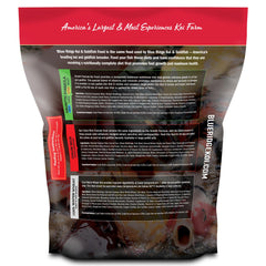 Blue Ridge Koi Fish Food floating pellets closeup for easy feeding and digestion.
