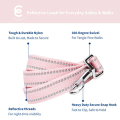 Blueberry Pet Essentials leash buckle closeup highlights eco-friendly components