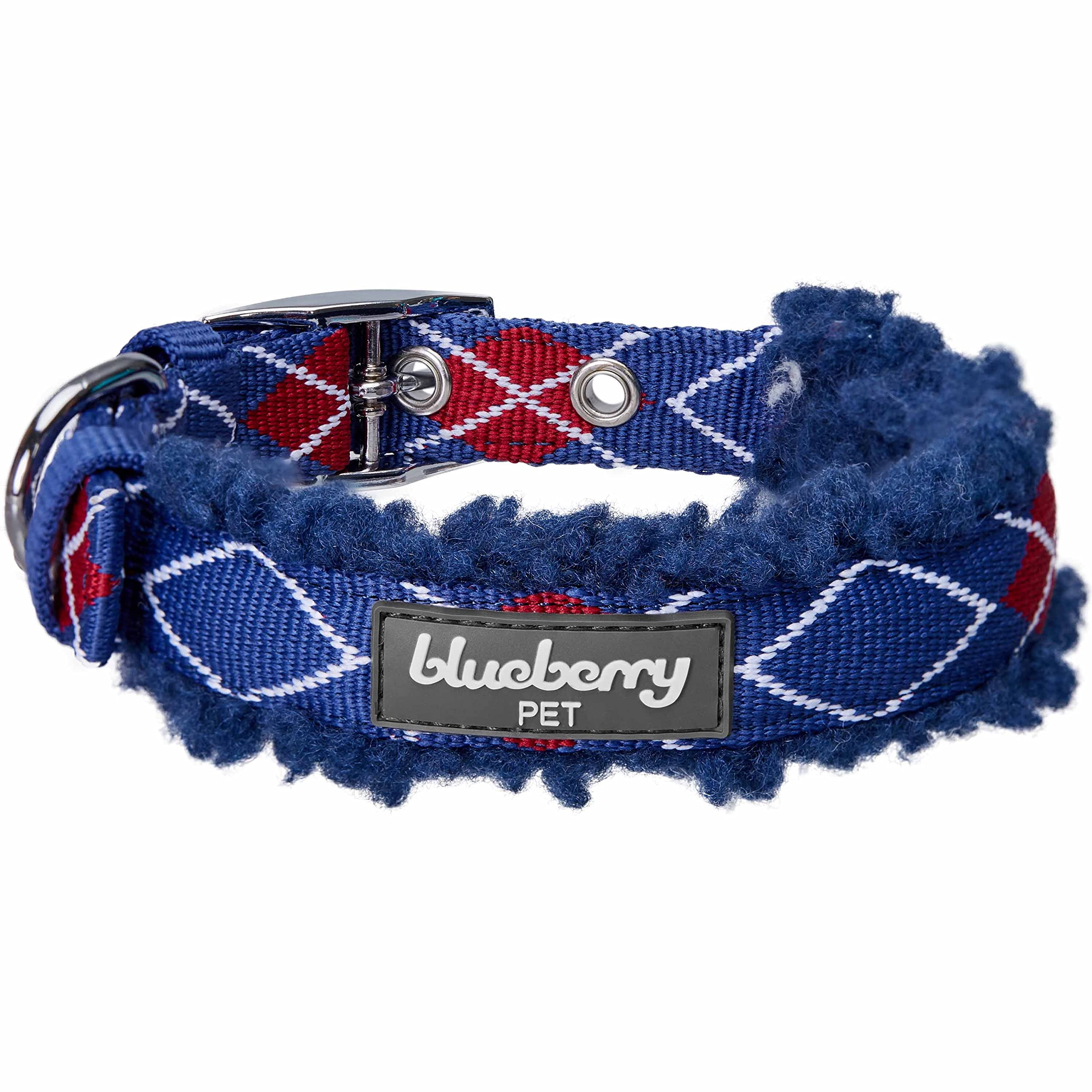 Blueberry Pet soft durable polyester and sherpa blend for daily wear