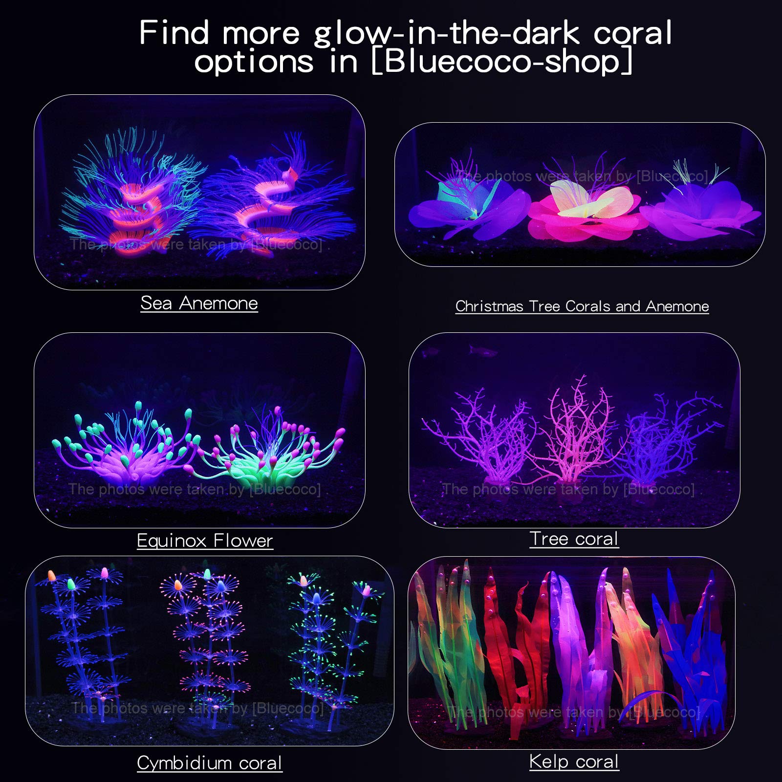Bluecoco soft silicone body sways with the tank current for realism.