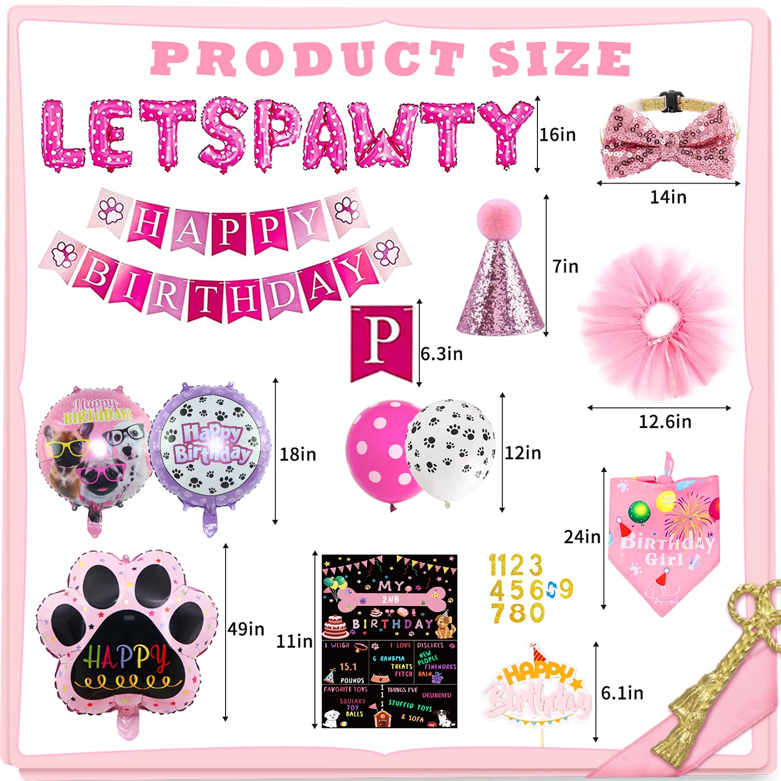 Bluegogo dog party hat pink adds playful style for pet photos