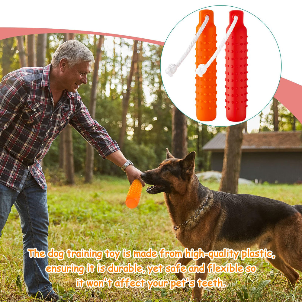 Blueweenly dog float bumper bright color design helps locate toys easily