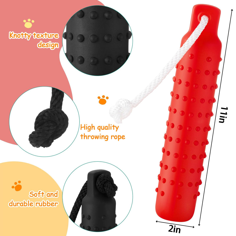Blueweenly dog float bumper with durable materials to withstand water and land play
