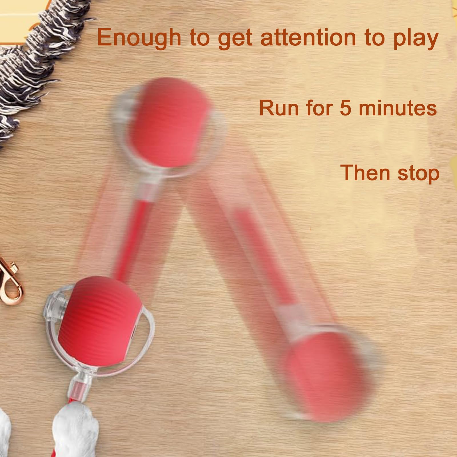 blueypet Automatic Interactive Rolling Ball safety-material build ensures kid-friendly, bite-safe play.