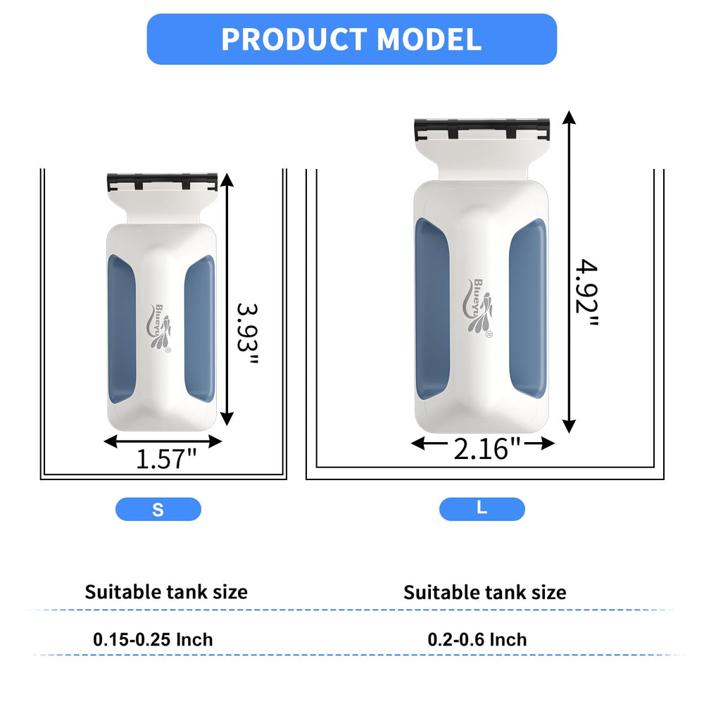 BlueYu multi-purpose cleaner works on glass windows and doors as well