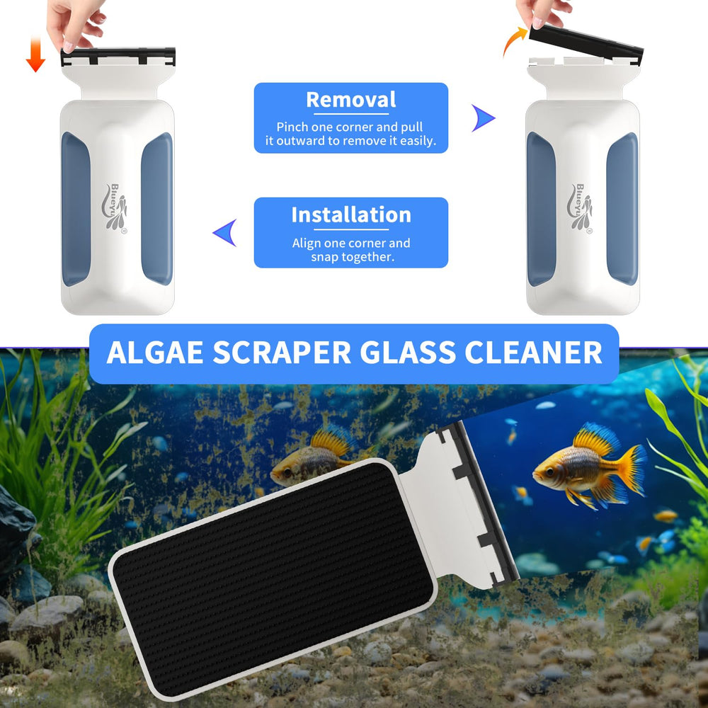 BlueYu safe materials protect glass and acrylic tanks from scratches