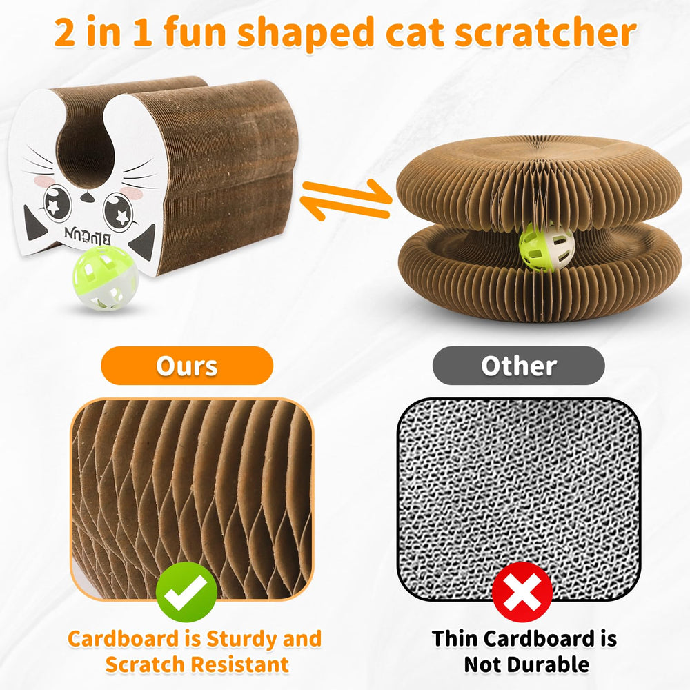 BluGun cat head organ honeycomb structure provides breathable surface