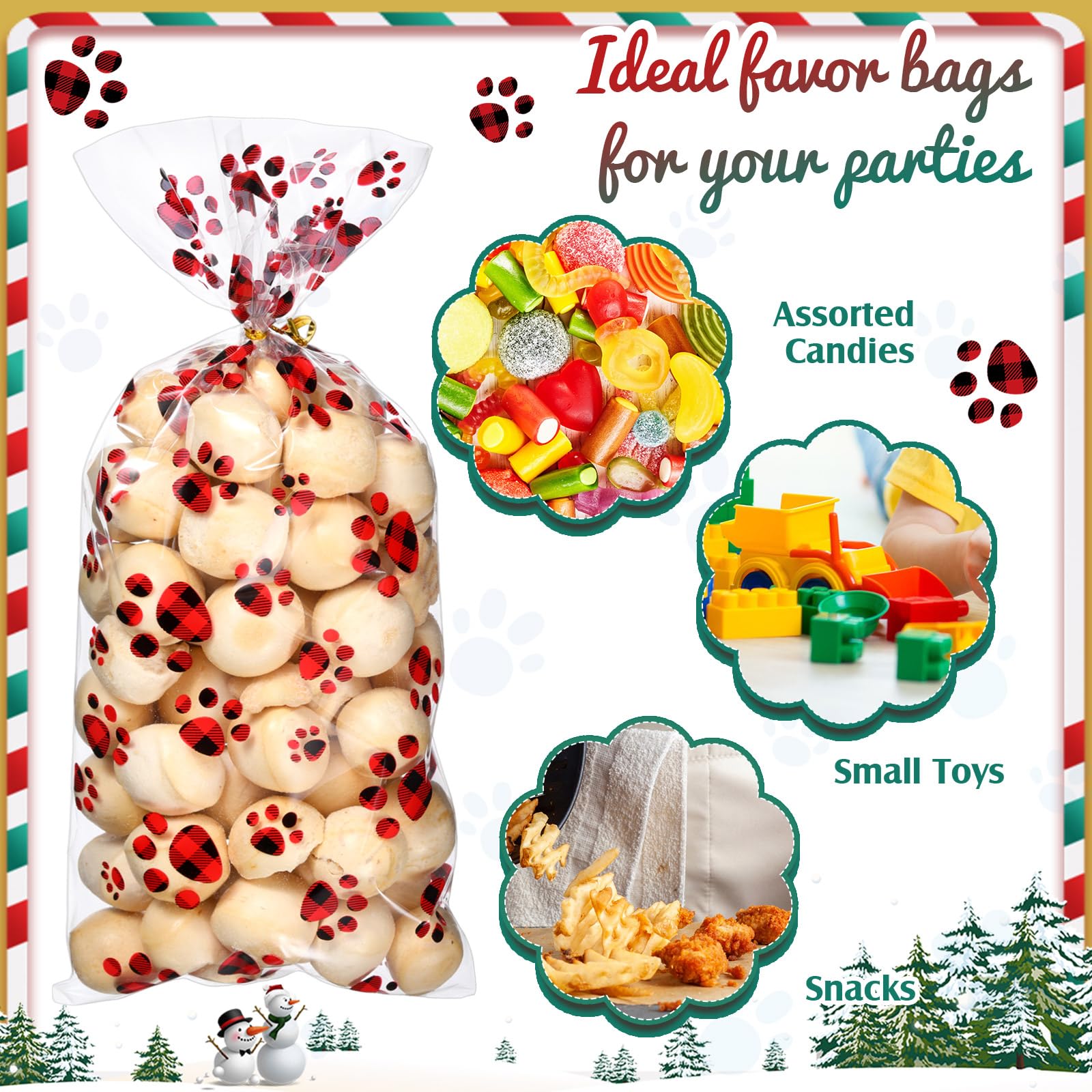 Blulu heat-seal bags edge close-up highlighting secure sealing for treats.