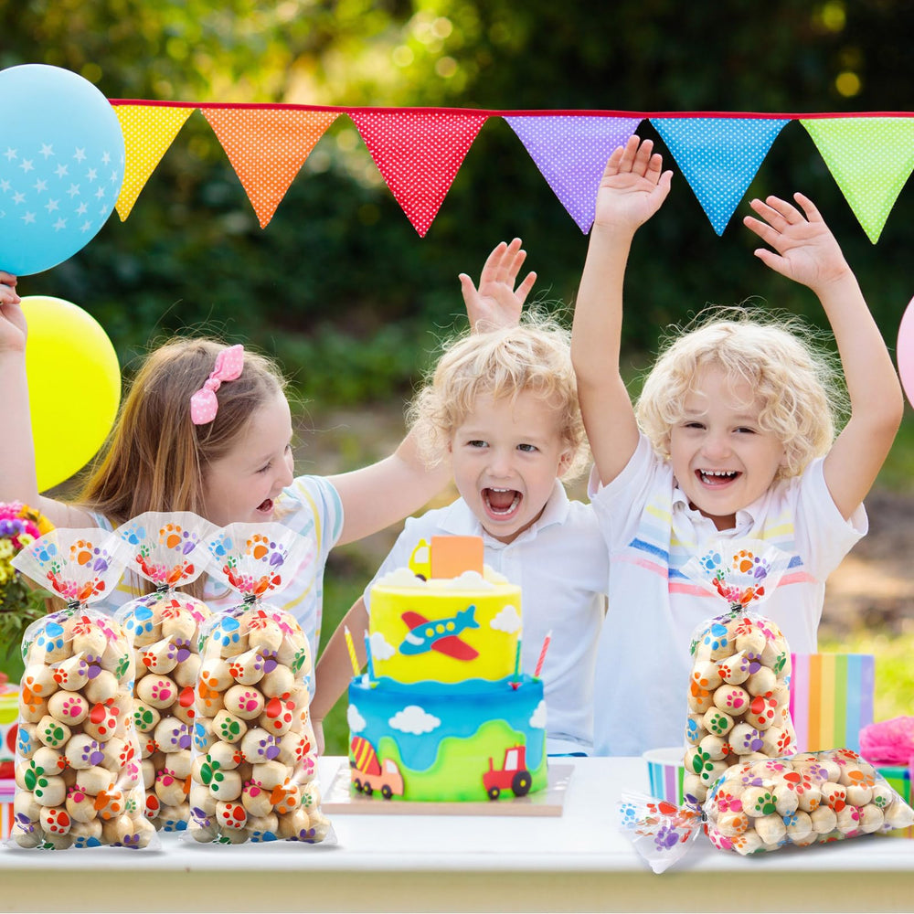 Blulu colorful bags fit various celebrations from Halloween to birthdays.