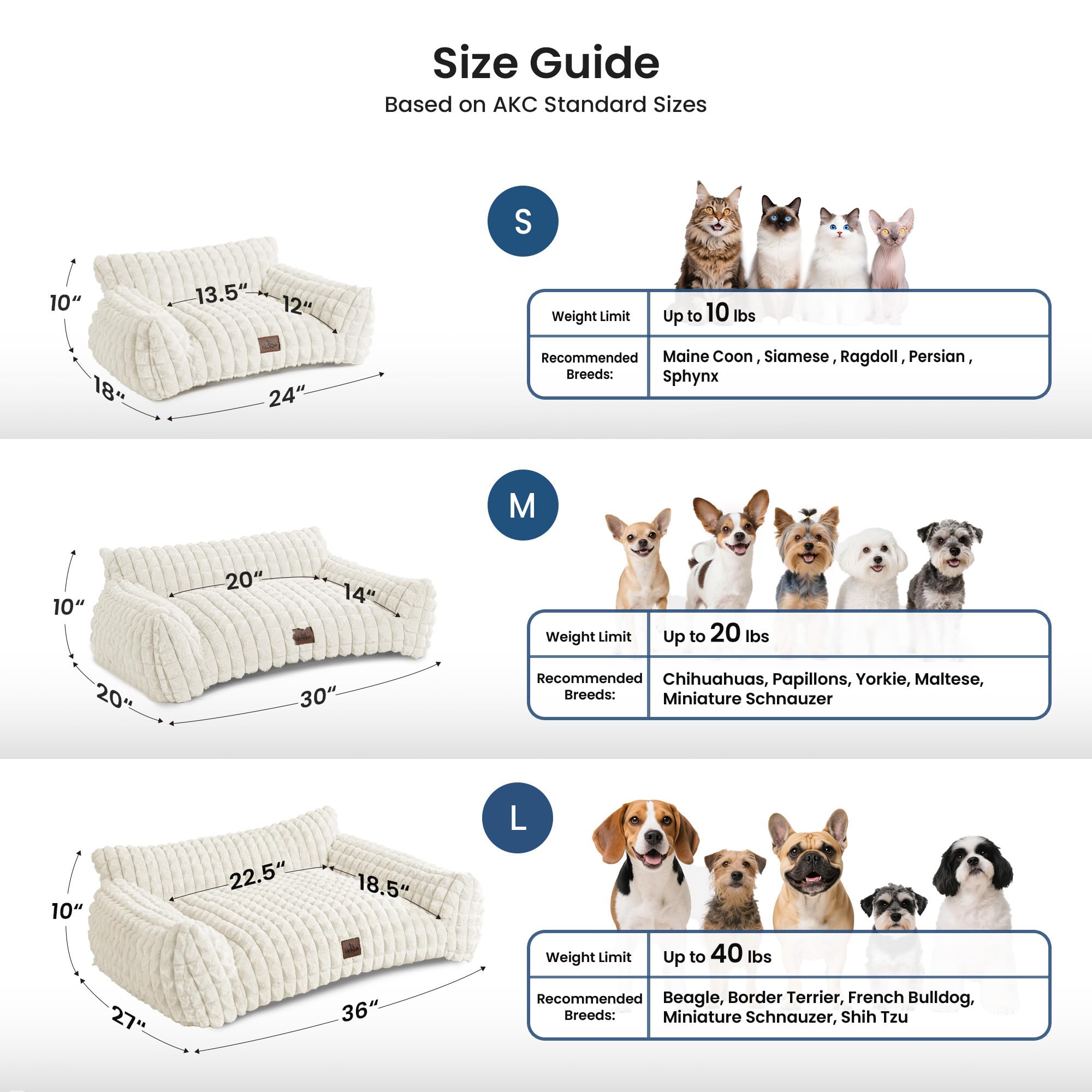 blunique Cat Bed large-small cat-friendly shot illustrates versatile fit for indoor cats and small dogs.