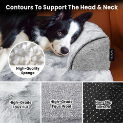 blunique waterproof removable cover close-up highlights easy cleaning and furniture protection.