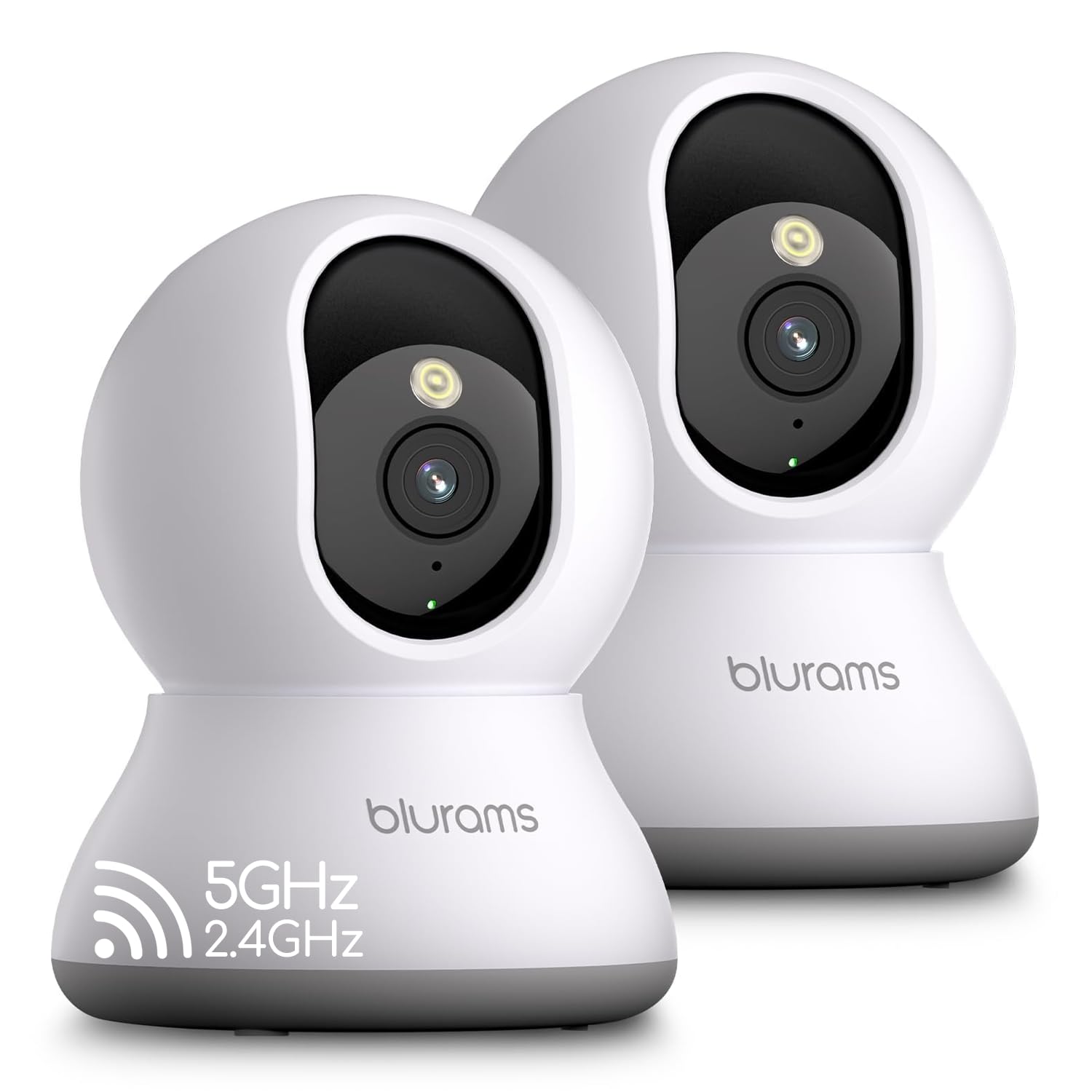 Blurams 2K indoor camera wide view delivers crisp room detail for monitoring