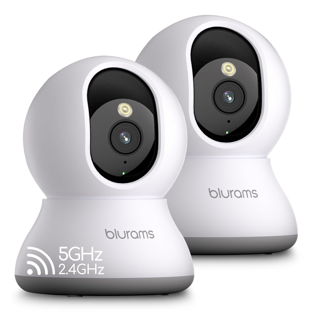 Blurams 2K indoor camera wide view delivers crisp room detail for monitoring