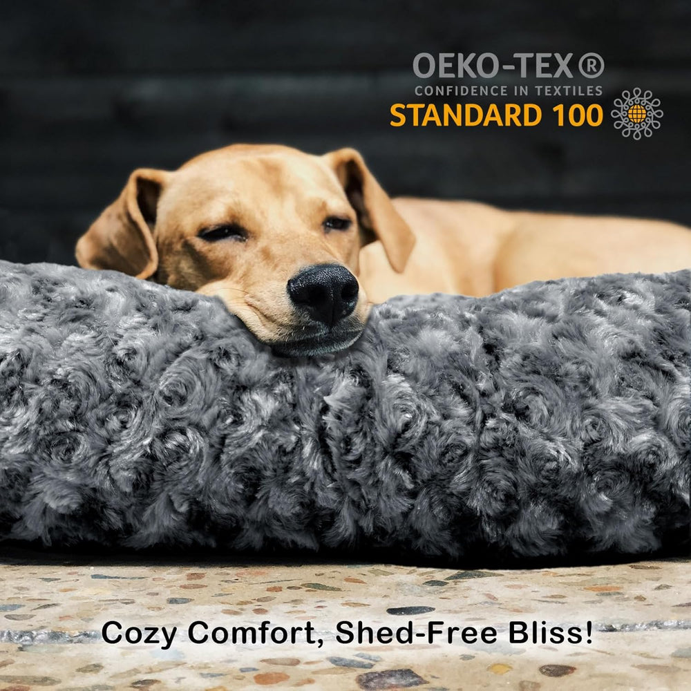 BLVOTKRO dark gray dog bed cover in a stylish color option