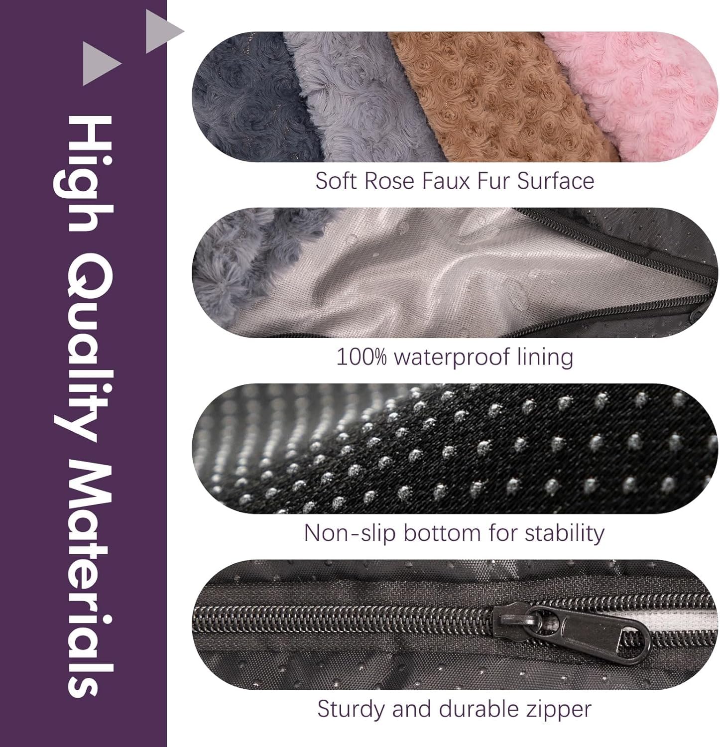 BLVOTKRO removable-washable dog bed cover ready for quick cleaning