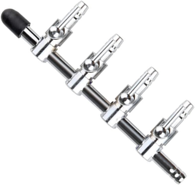 bnafes aquarium air valve packaging contents highlight two-lever valves for redundancy and backup