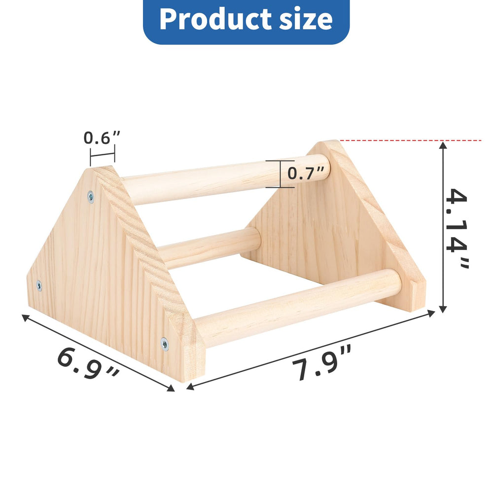 Bneykrir perch package showing screws and tools for quick assembly.