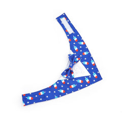 Bnibol tuxedo bow tie detail adds formal charm for celebrations.