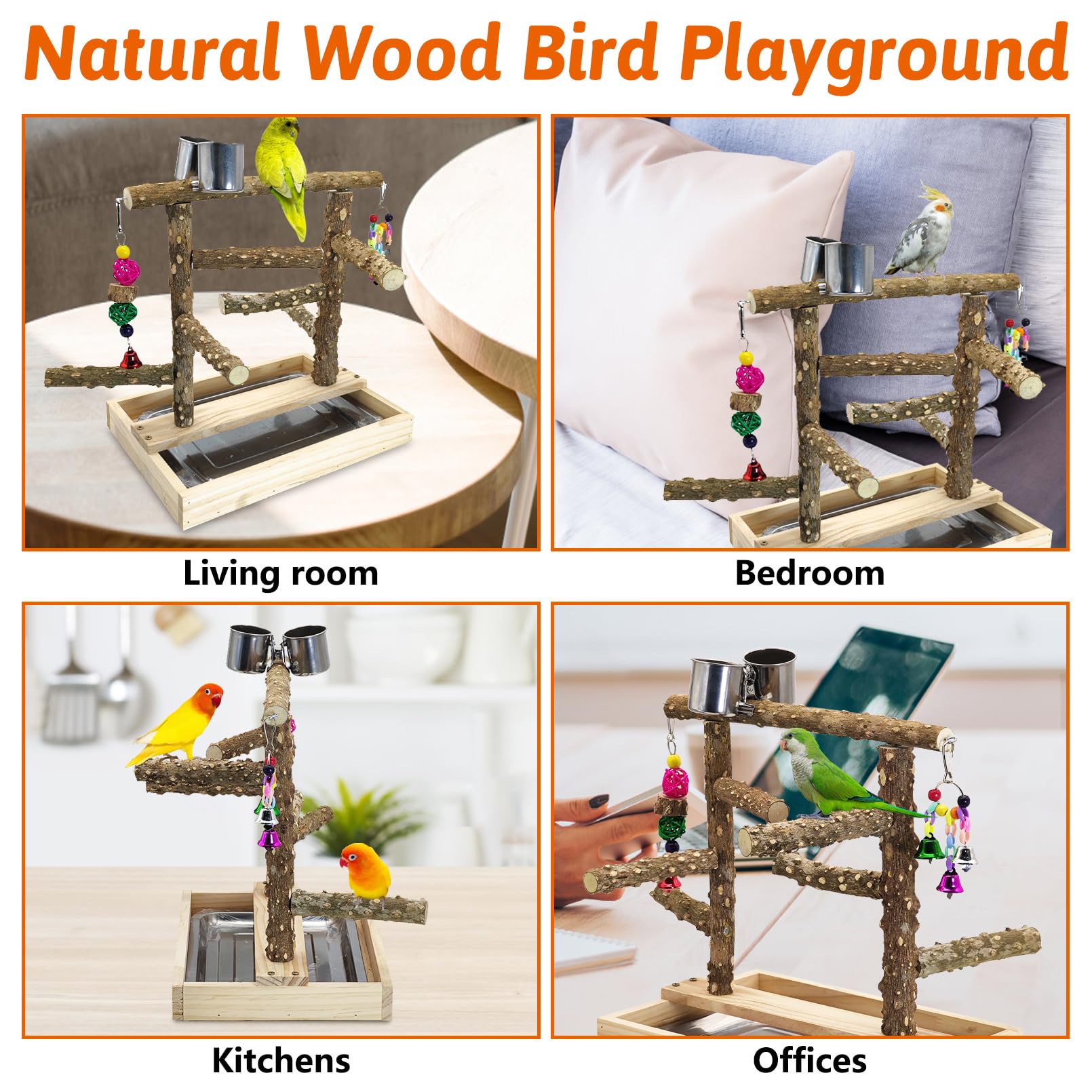 BNOSDM multi-toy design supports foraging, training, and rest in one stand