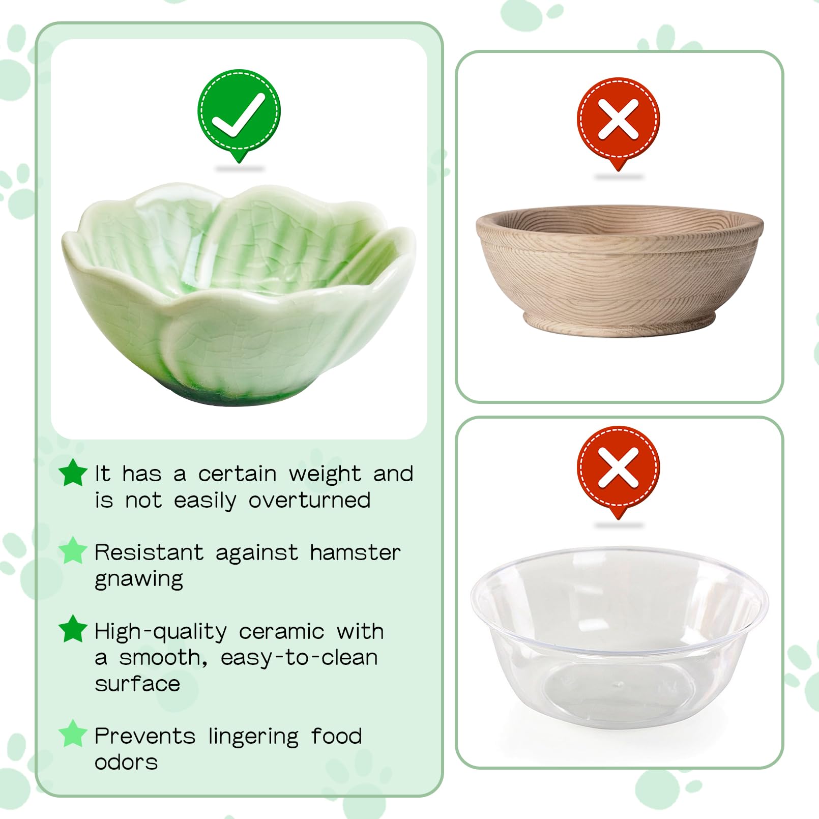 BNOSDM easy-clean ceramic dish resists stains and odors for hygienic meals.