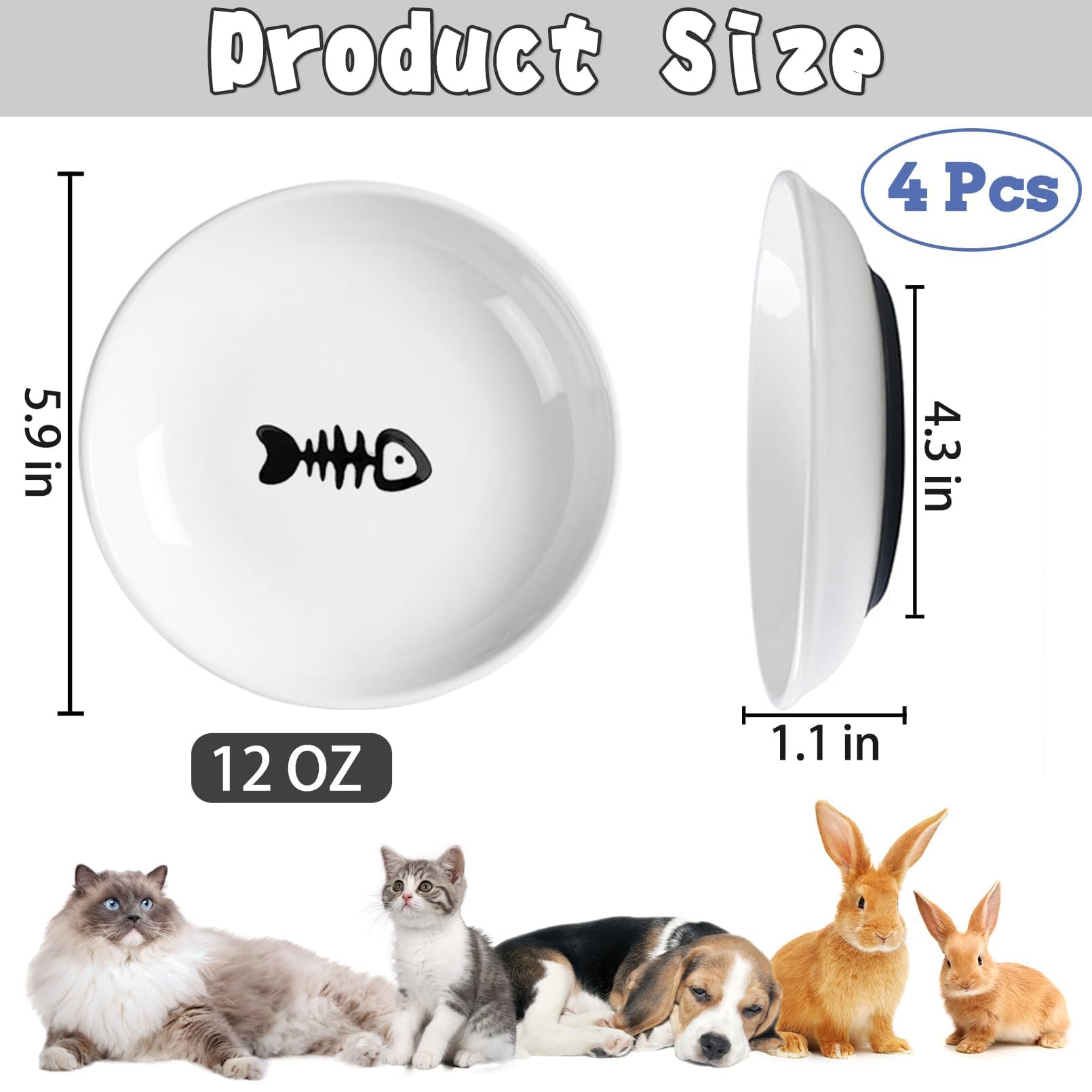 BNOSDM non-skid bowls rubber bottom close-up highlighting slip resistance during meals