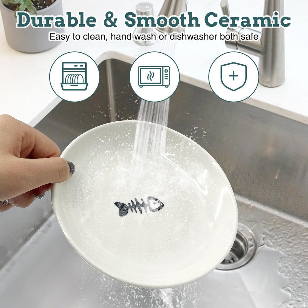 BNOSDM non-skid bowls stackable design for space-saving storage