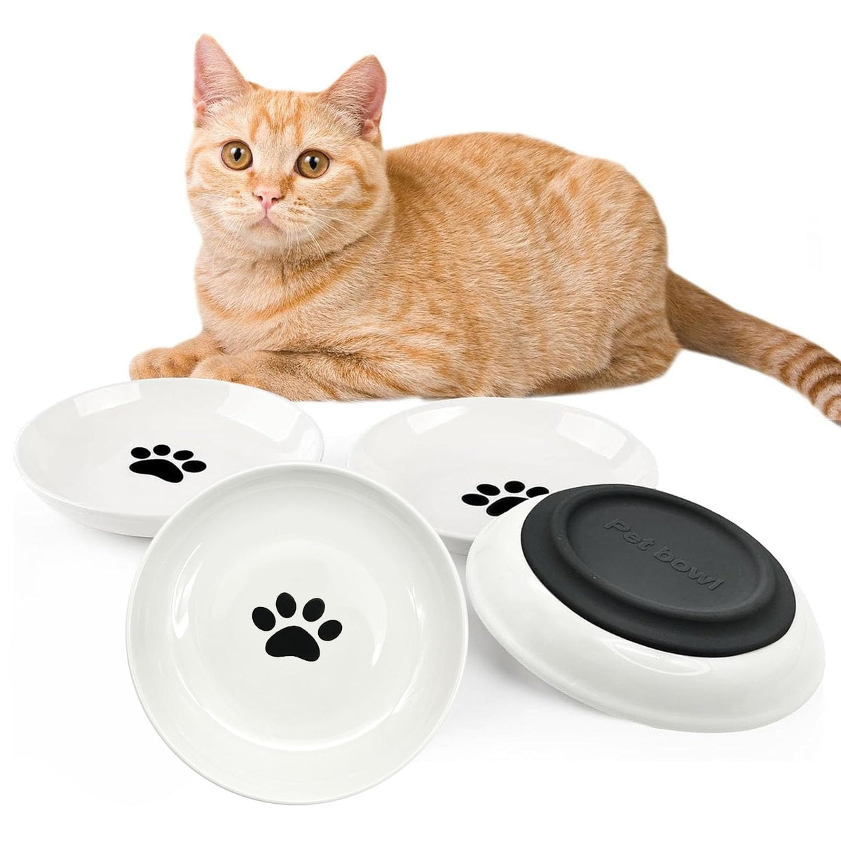 BNOSDM non-slip bowl bottom keeps bowls steady during meals
