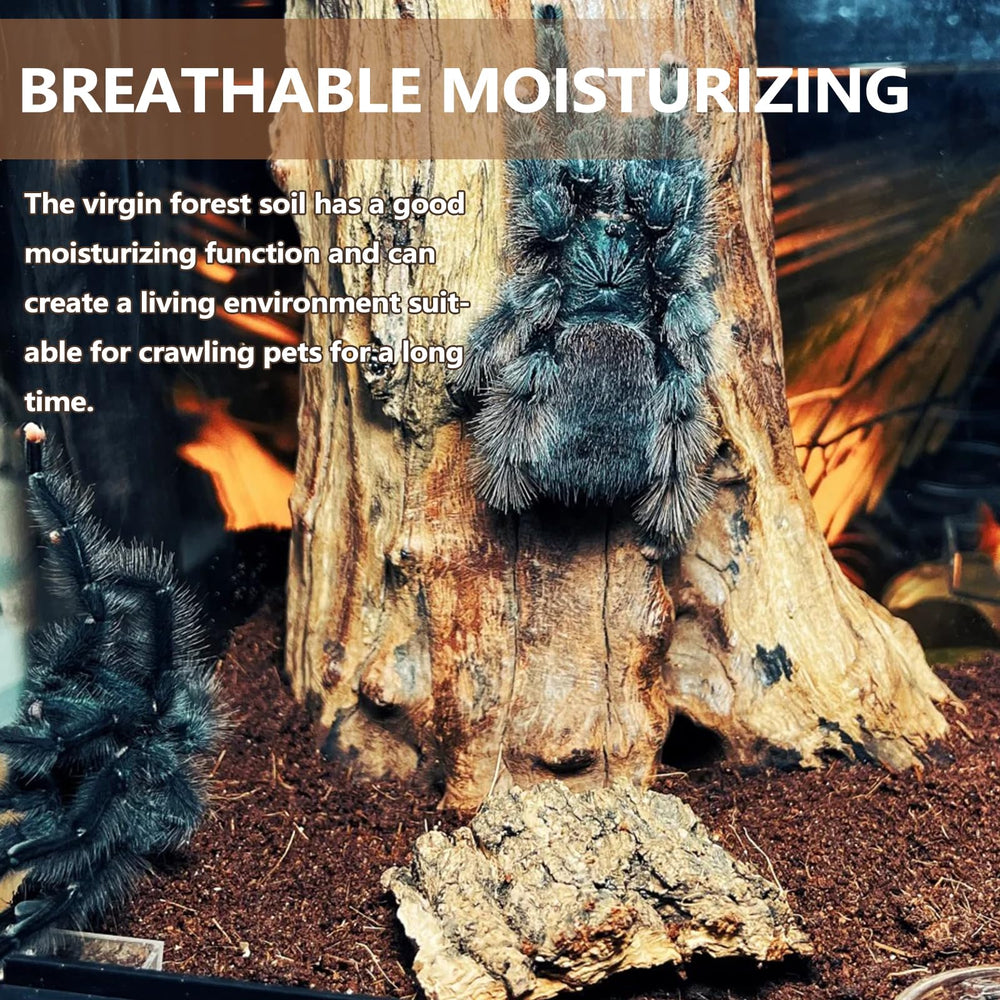 BNOSDM reptile soil substrate moisture retention reduces dryness in long-term housing.