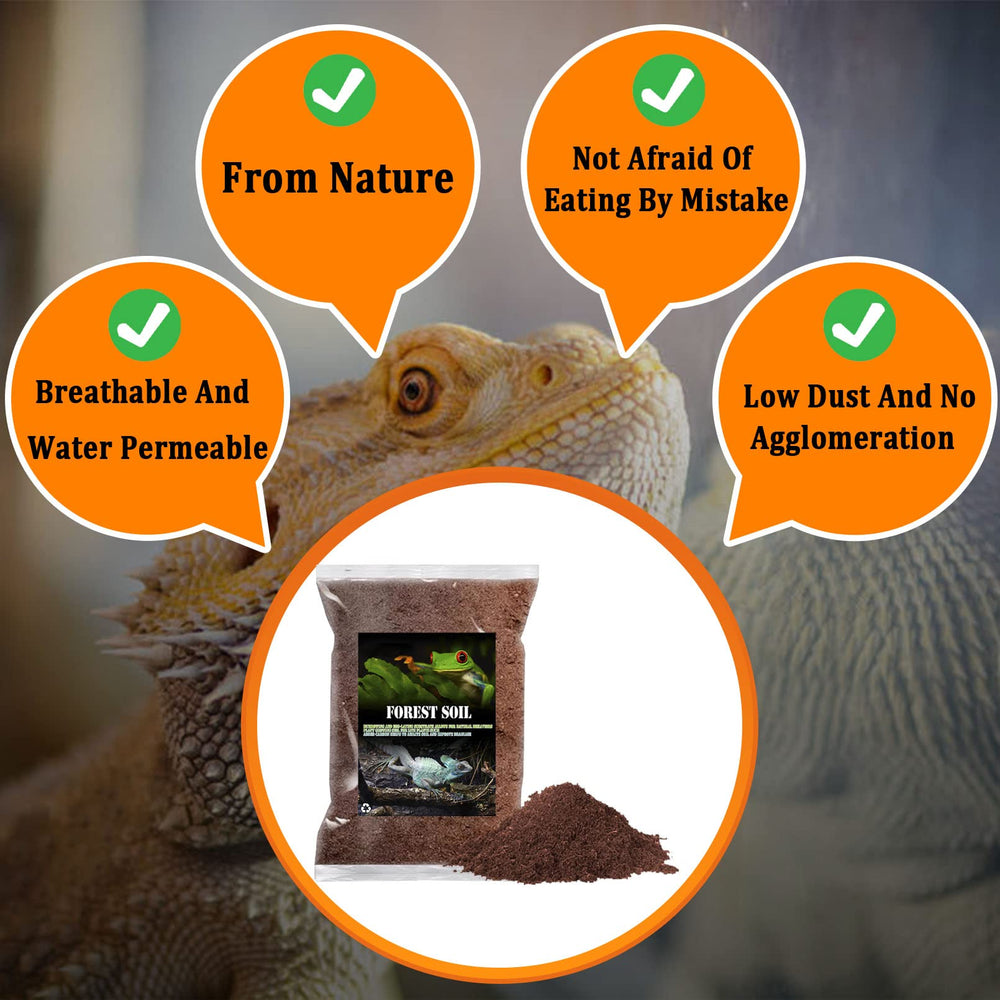 BNOSDM reptile-soil-substrate-moisture-retention balanced humidity in enclosures.