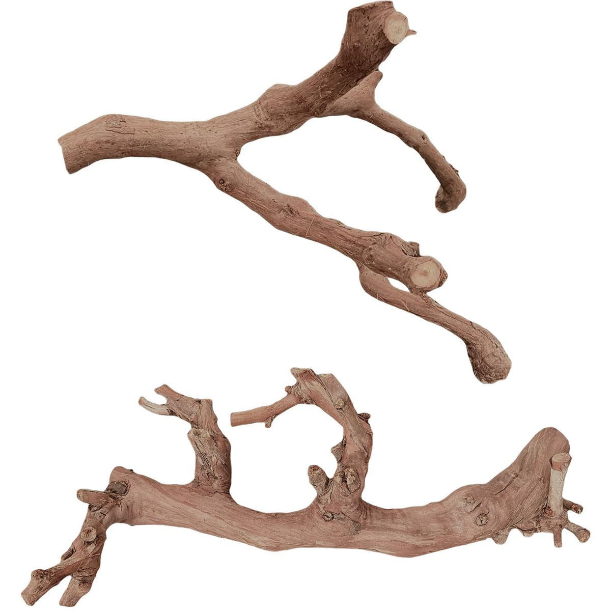 BNOSDM reptile wood branch 12.99-14.96in bearded dragon setup for safe climbing