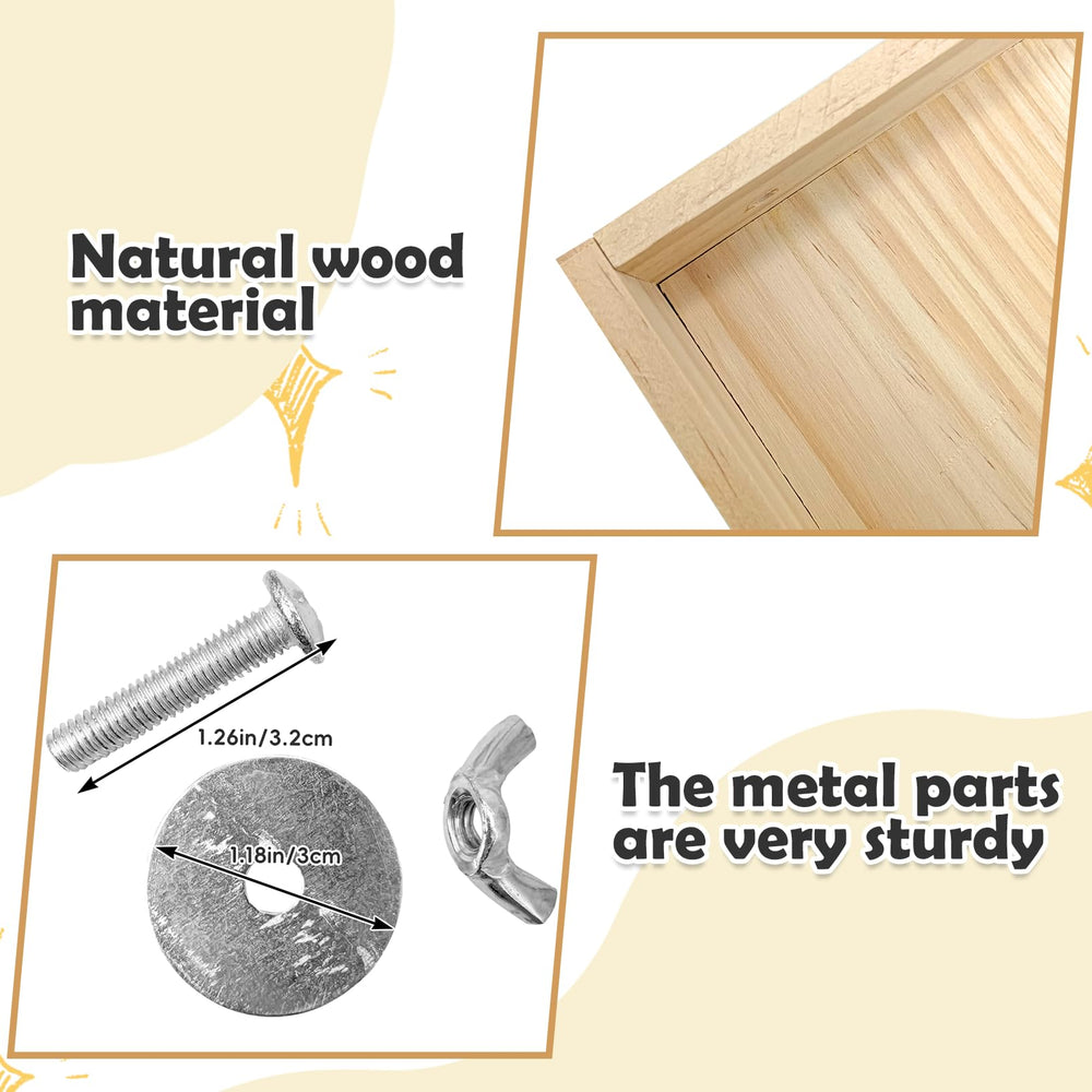 BNOSDM wooden-bird-feeder-box-cleaning simplifies care with a quick rinse.