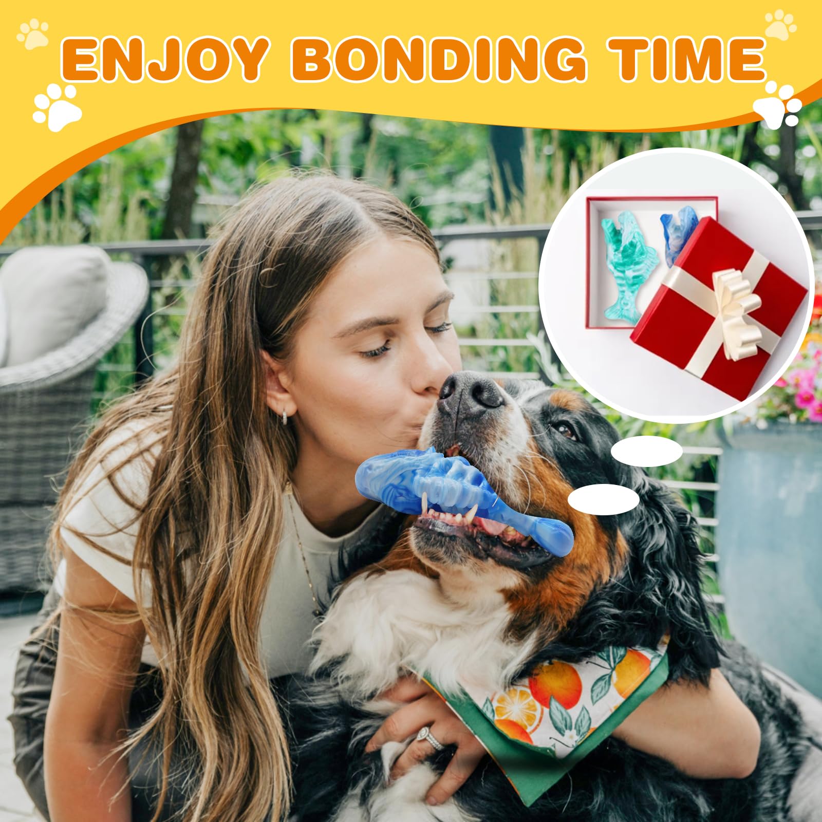 BoYoYo aggressive-chewer toy designed for large breeds stands up to powerful chewers.