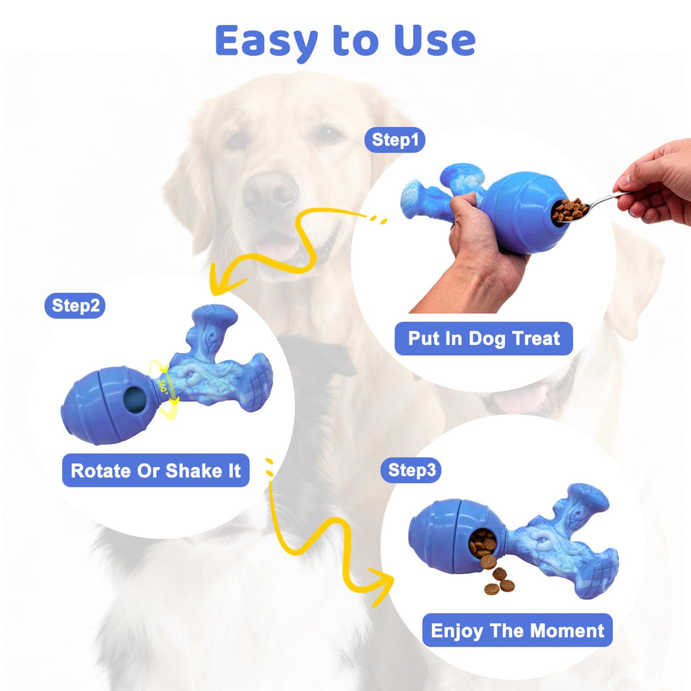BoYoYo puzzle feeder toy engages a dog's mind during treats