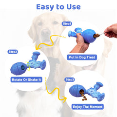 BoYoYo puzzle feeder toy engages a dog's mind during treats