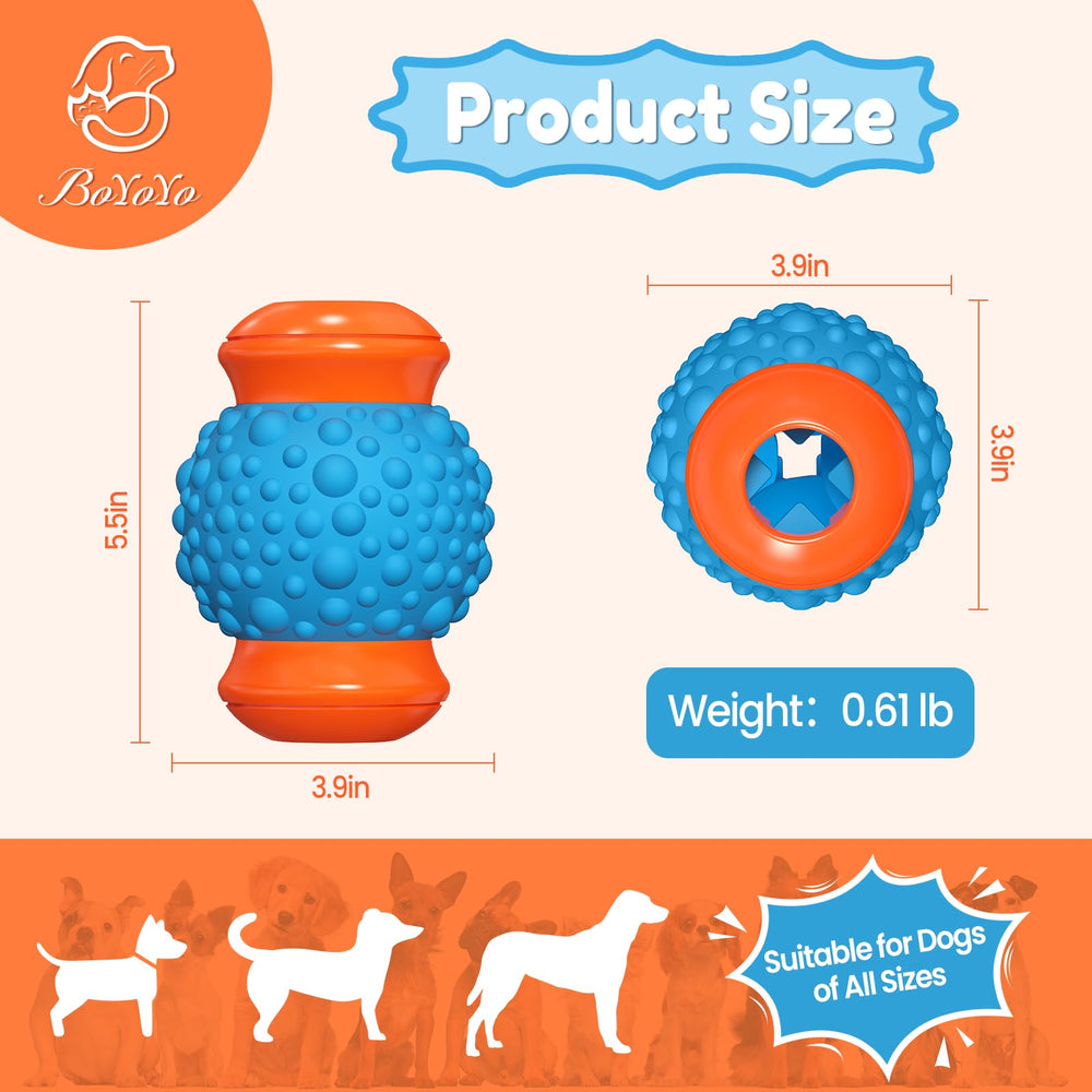 BoYoYo slow-feeder puzzle toy designed for large dogs to challenge mentally
