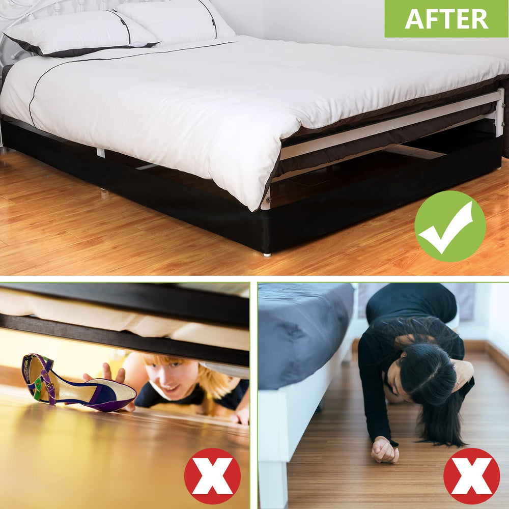 Boao blocker fits around bed legs up to 6.3 inches circumference