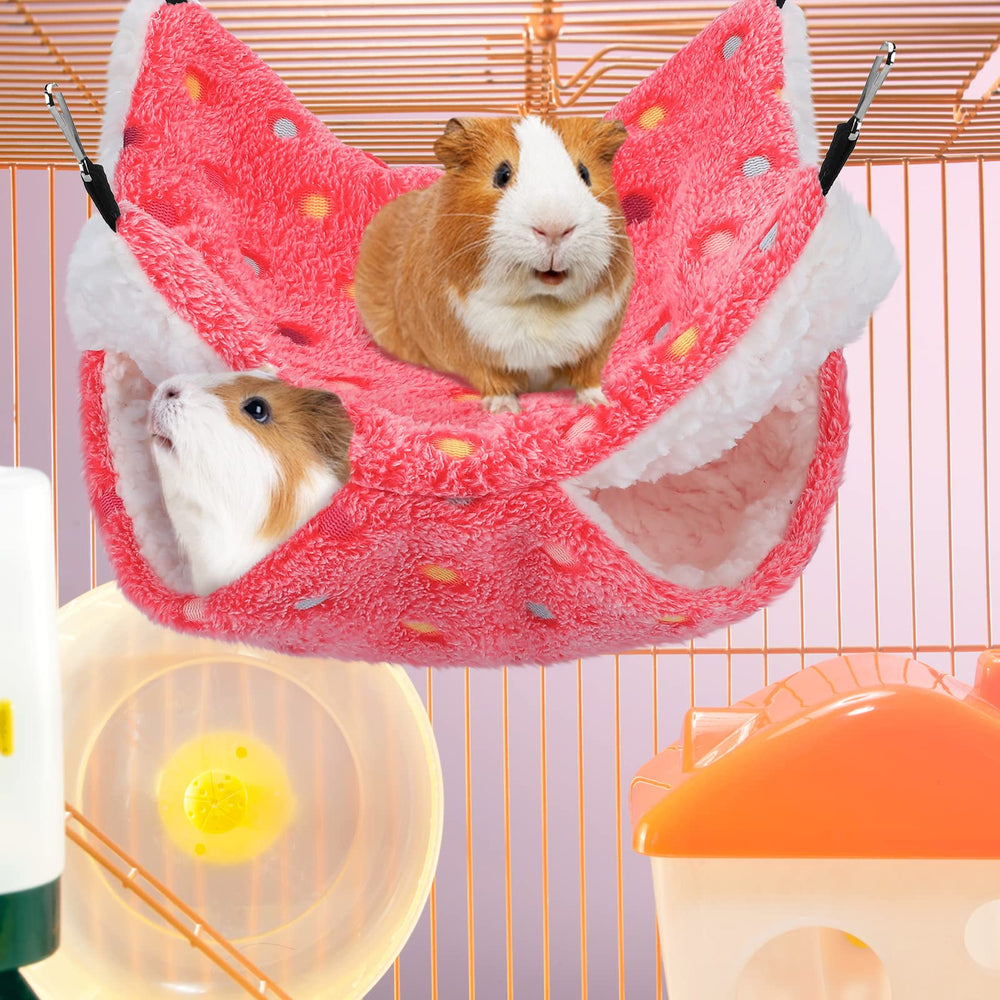 Boao hammock in-cage setup—space-saving design for active pets.