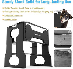 Bobbie & Laxi stand features non slip pads to prevent tipping