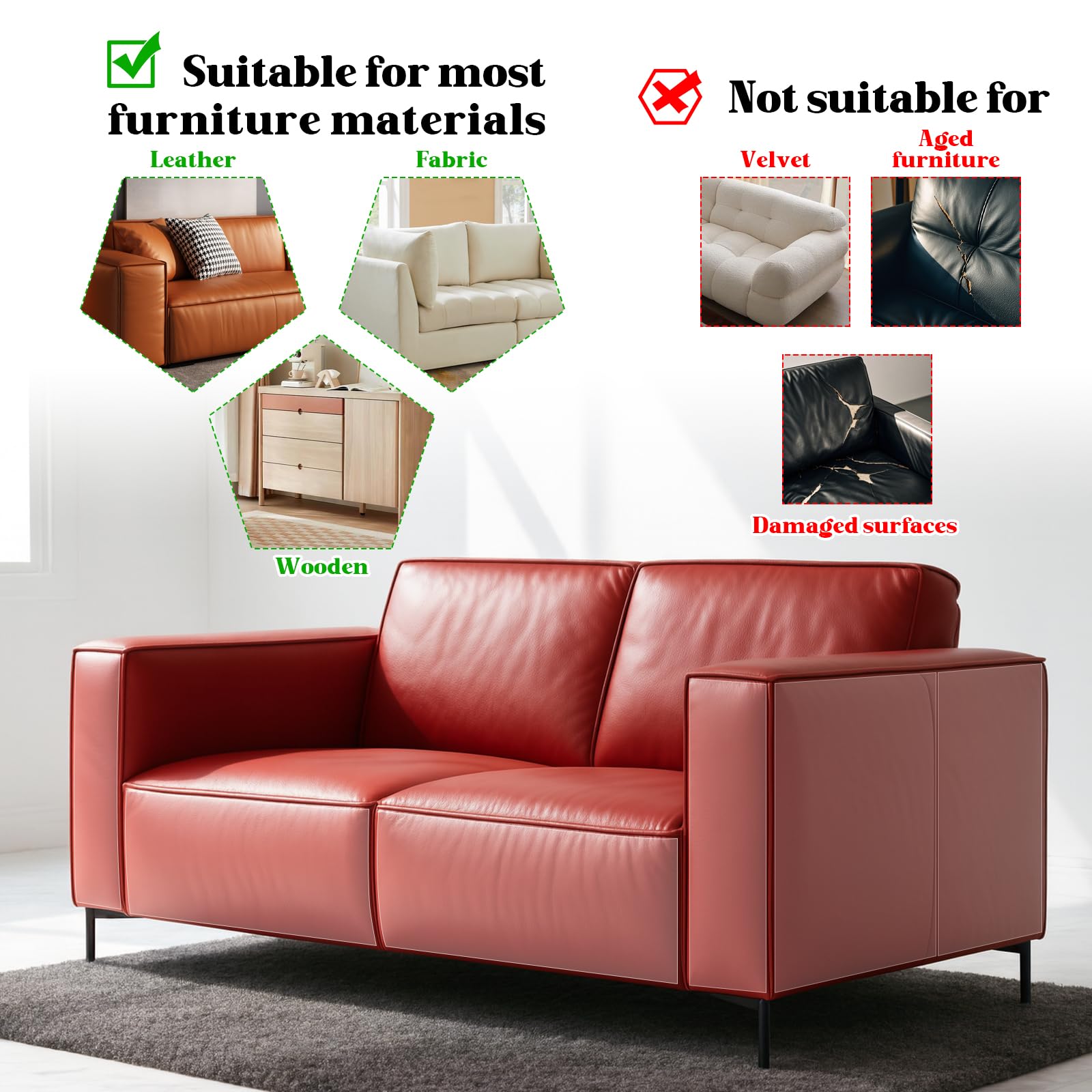 BobbleT large pad protecting sofa corners from cat claws