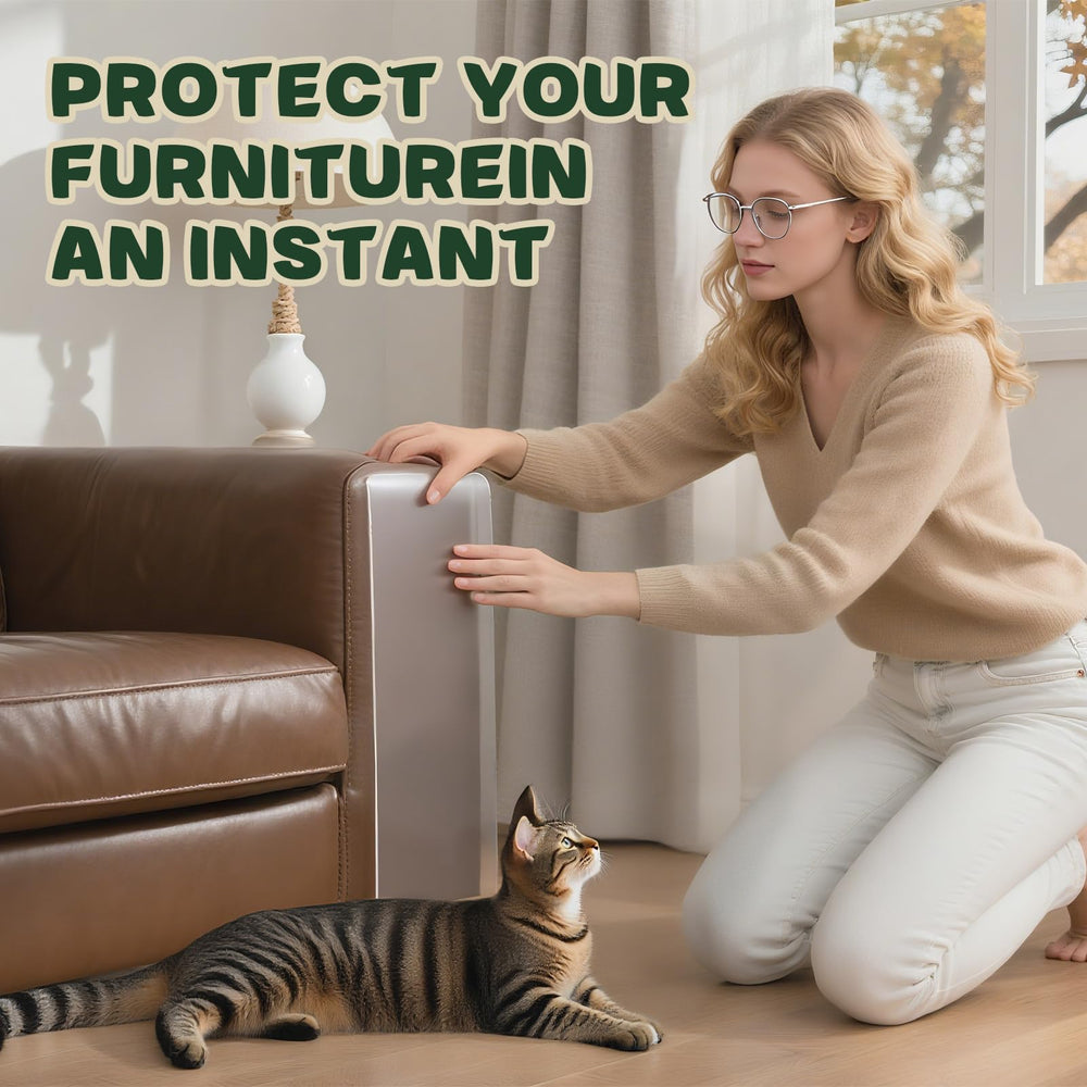 BobbleT discreet protection maintaining sofa appearance with clear film