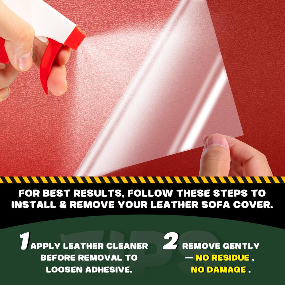 BobbleT transparent vinyl protector blends with decor and deters scratches