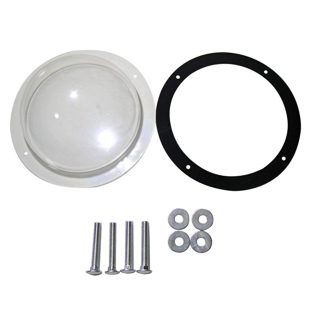 BobbyPet dome rings decorative details highlight durable acrylic design.