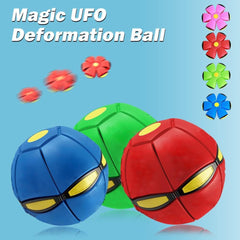 Bobcow UFO Magic Ball blue dog play highlights flexible material and durable bounce